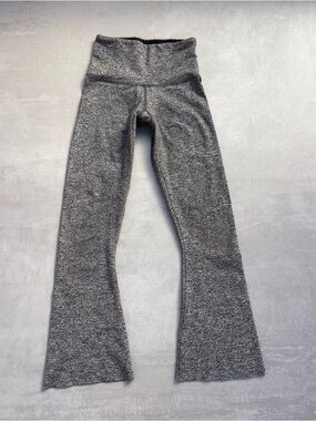Strut This The Emerson Flare Pant Grey Moss